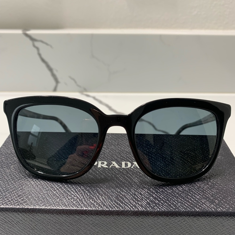 New In Box Prada Sunglasses - Black Havana, Polarized!